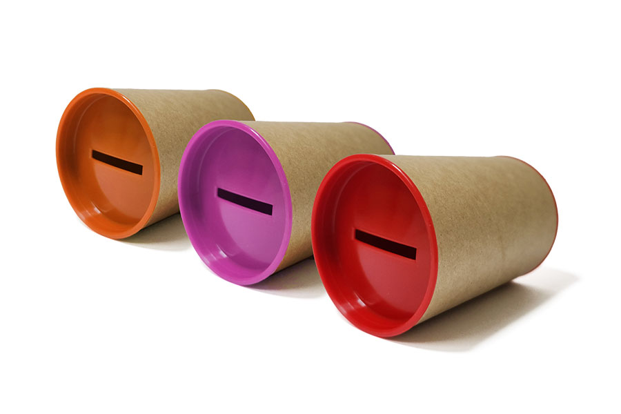 Cofrinho de papelão