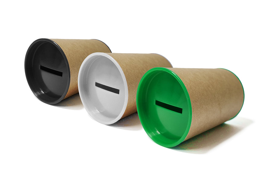 Cofrinho de papelão