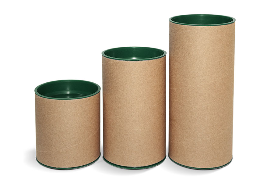 Tubos de papelão com tampa - Miraplas Injeção de Plástico